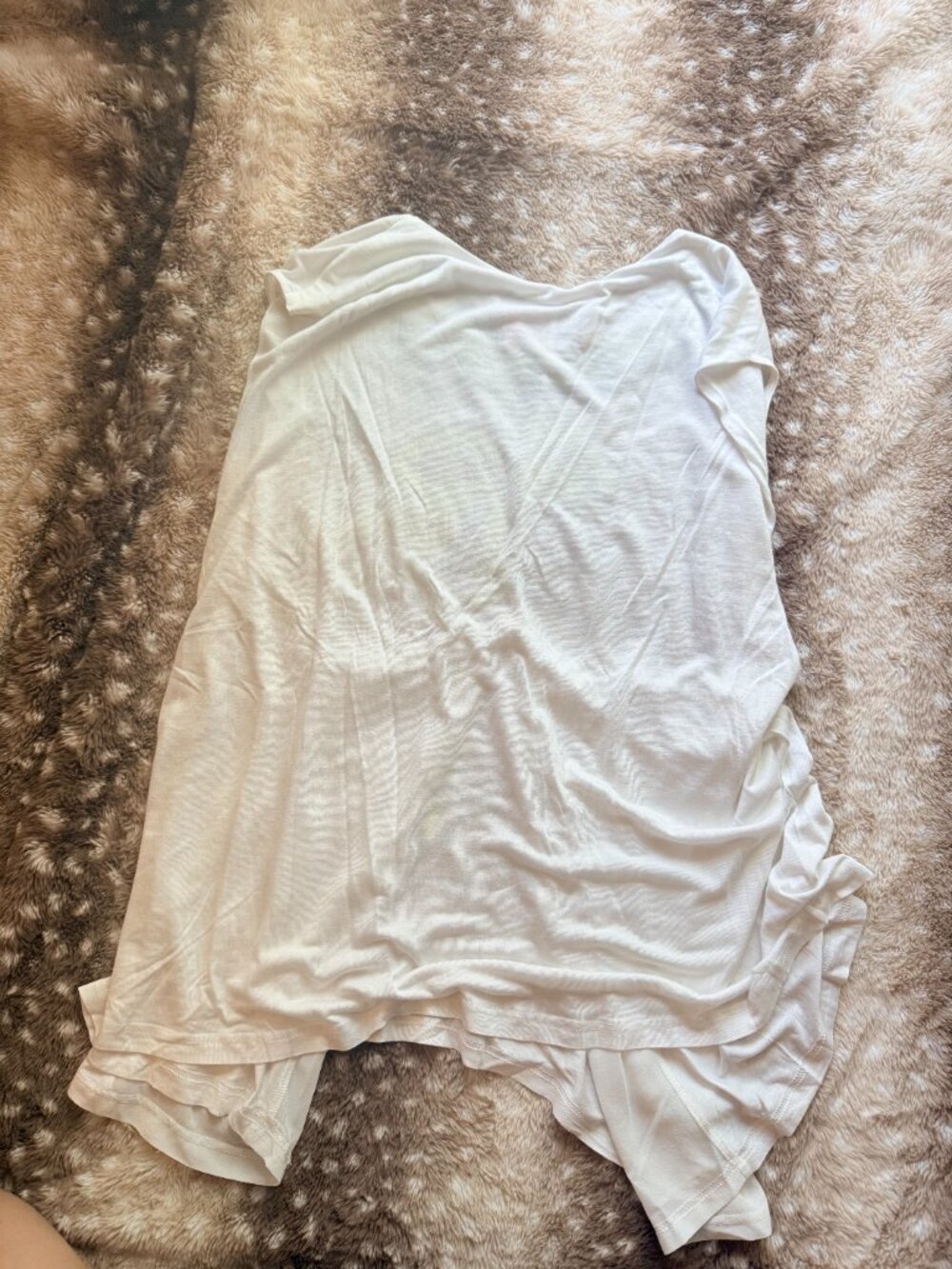 Size S English Rose Cream Embroidered Boho Flowy Tunic Blouse - Picture 7 of 8
